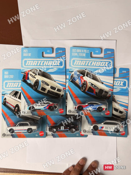 Matchbox BMW Series — Complete Set of 5